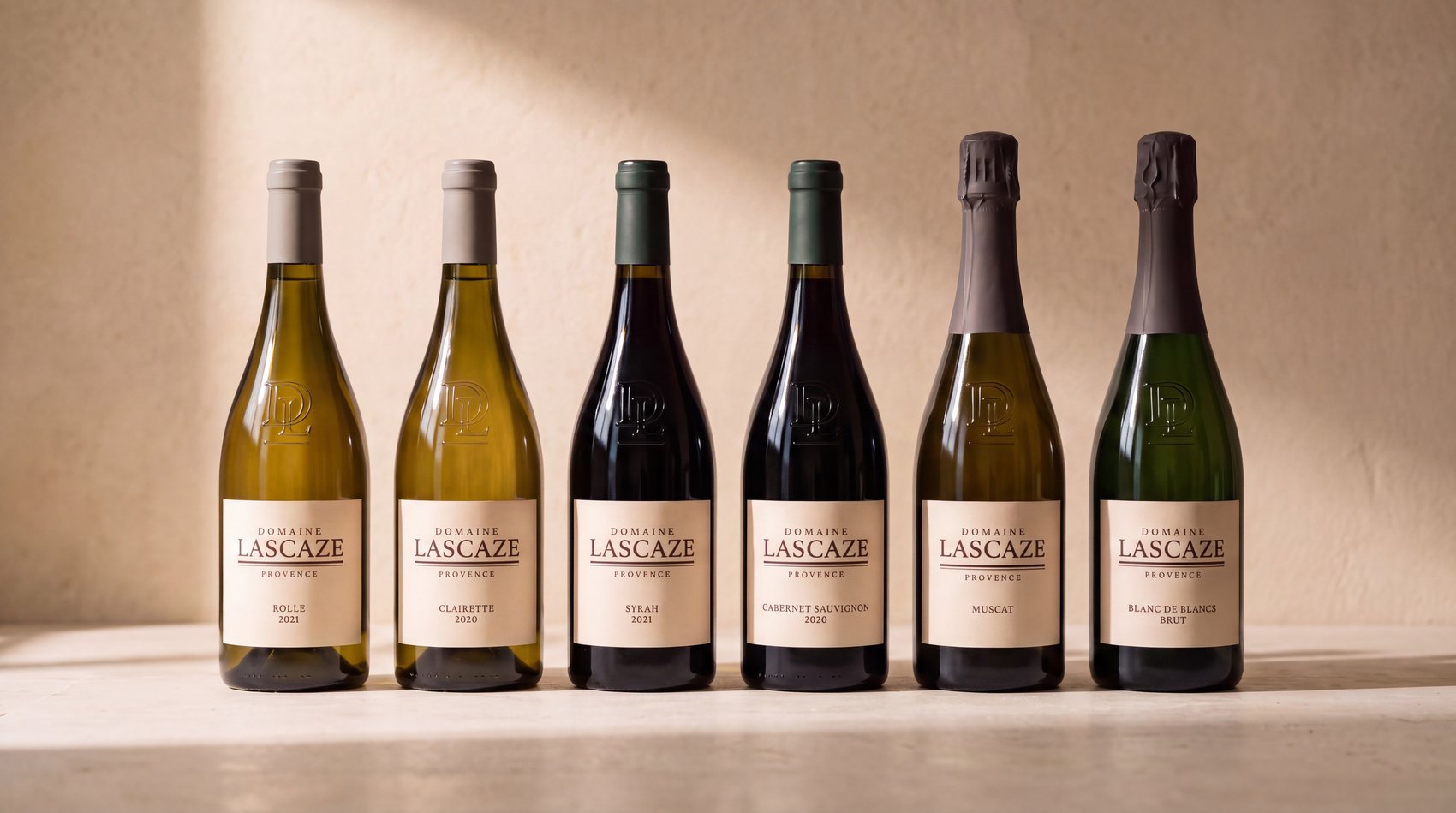 Identité visuelle Domaine Lascaze, vin et spiritueux, visuel 7