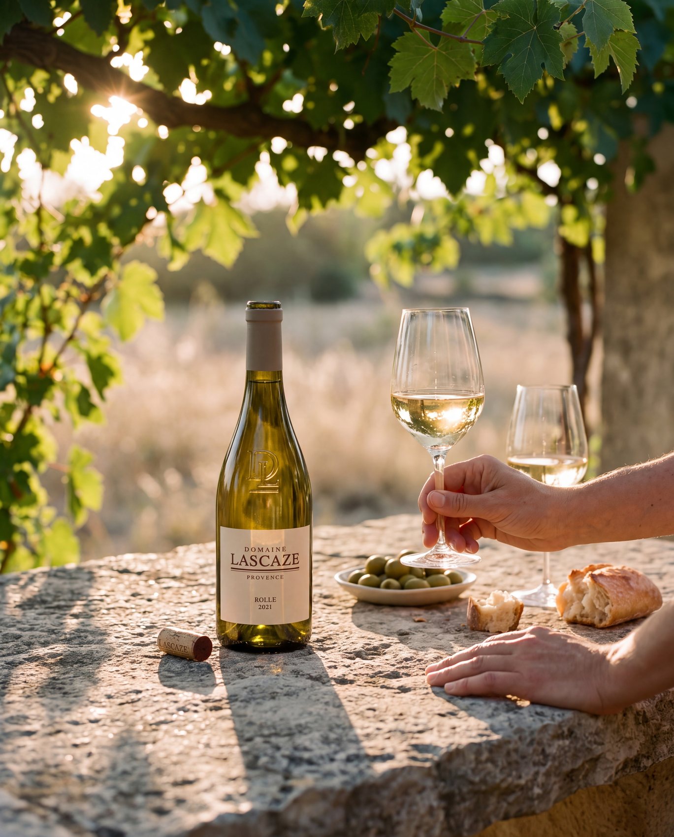 Identité visuelle Domaine Lascaze, vin et spiritueux, visuel 9