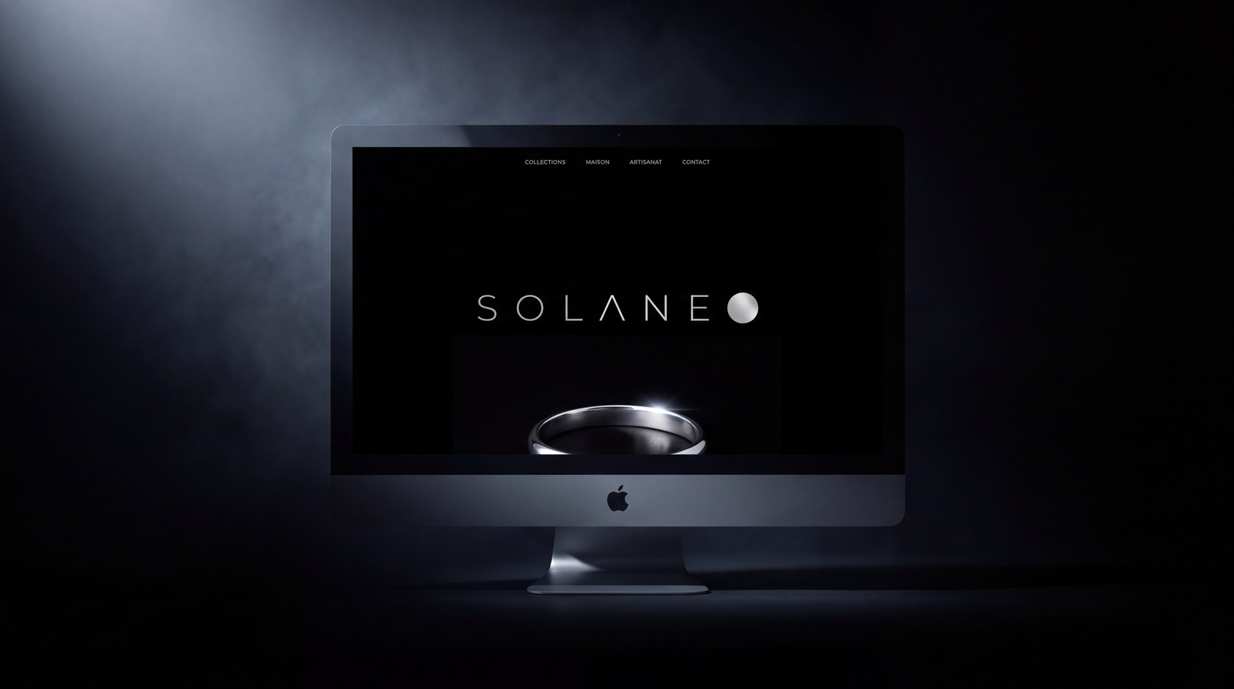 Solane brand identity, fine jewellery, image 1